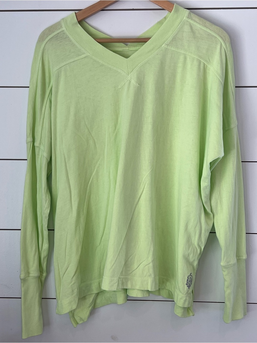 FP Movement by Free People All Star Layer Top- Lime athleisure/ active/ oversize
